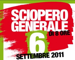 CGIL_sciopero generale 6 settembre 2011